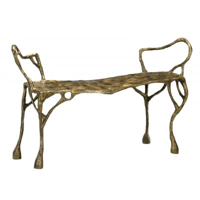 Twig Bench Gold