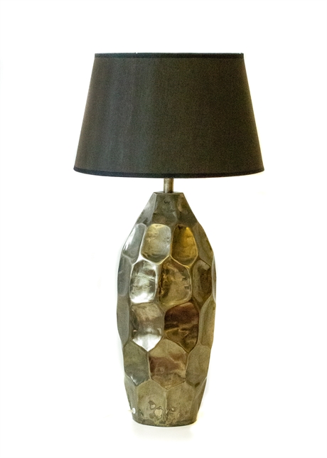 Table lamp antique finish